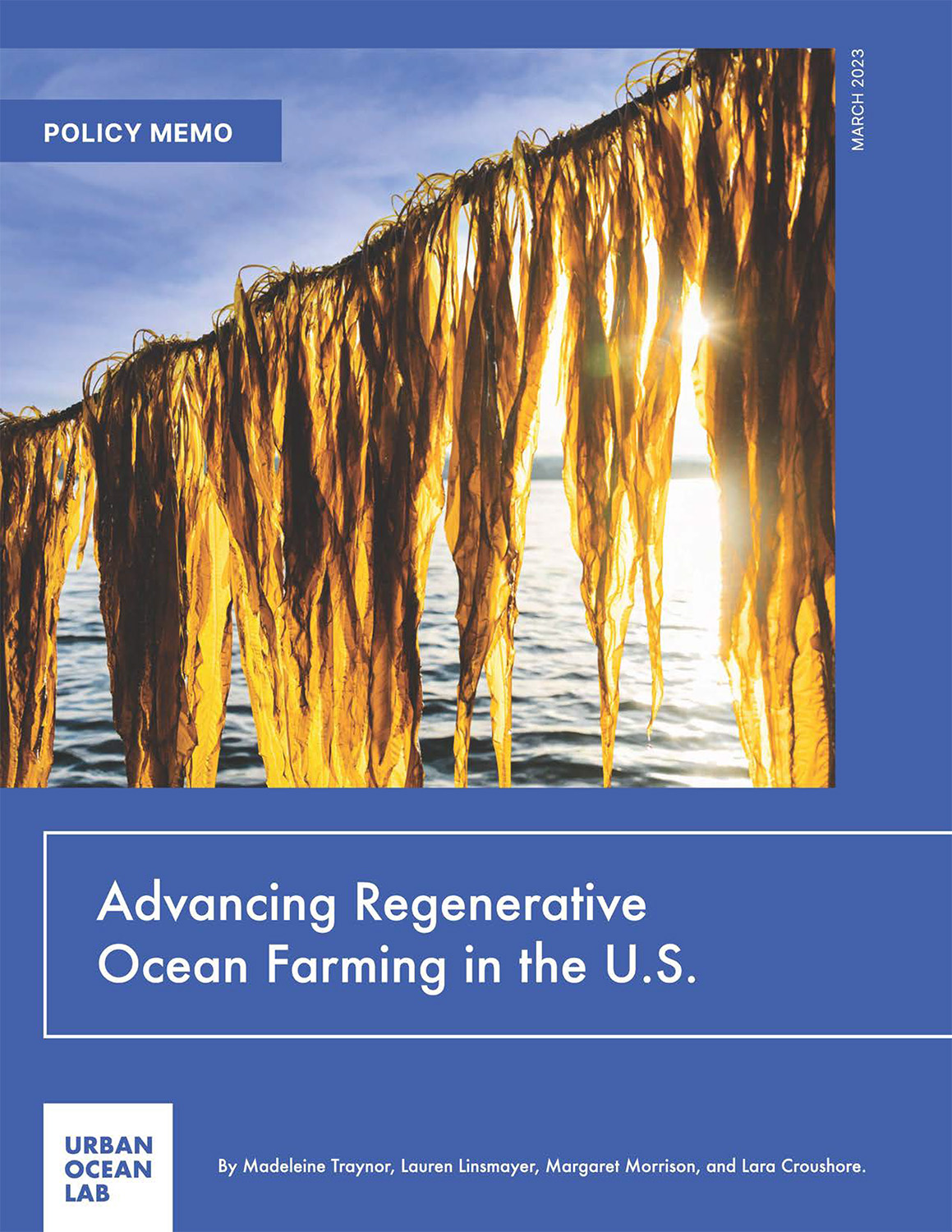 Advancing regenerative ocean farming in the U.S.